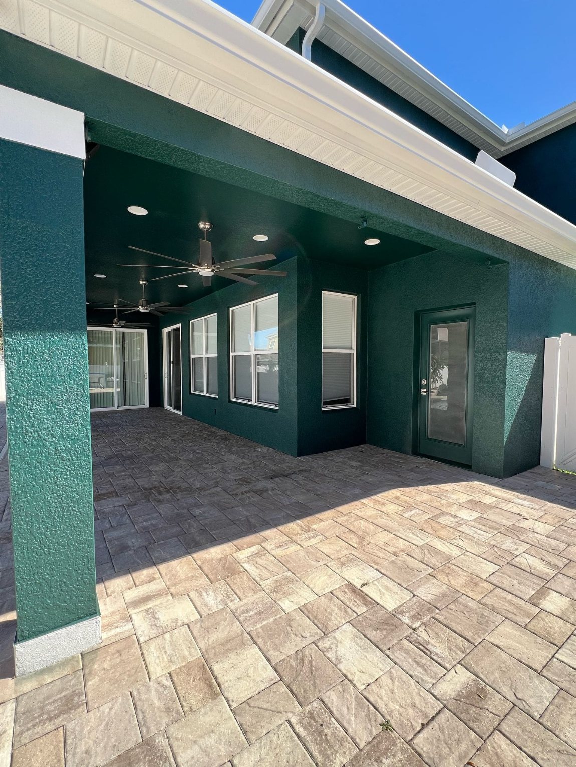 Exterior repaint and trim repair